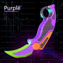 Naujas 3D morkos gravitacijos griebtuvas Fidget žaislai Deimontavimo stumdomoji kortelė Žaislas Antistresinis Mielas ropės peilis Streso mažinimas Berniukui Šaunūs žaislai Dovana purple