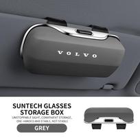 Skirta Volvo XC40 XC60 XC70 XC90 V40 V50 V60 V90 S40 S60 S90 C30 C440 Logotipo Aksesuarai Automobilio Skydelis Saulės Akiniai Akiniai dėklas Klipas Dėžutė