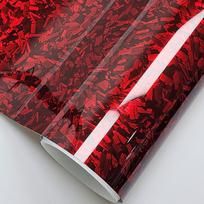 50x30cm anglies pluošto vinilo plėvelės blizgios apvyniojamosios folijos lipdukas, skirtas automobilių motociklams pasidaryk pats RED