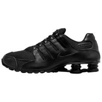 Nike Shox Nz Serijos Patogiai Priglundančios Amortizuojančios Atramos Bėgimo Bateliai Vyrams Bėgimo Bateliai Juodi IQ8263-002 43 black