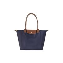 Longchamp Le Pliage 31 Logotipas Sulankstoma Koldūno Formos Rankinė Drobė ir Oda Peties Rankinė Didelė Moteriškos Rankinės Tamsiai Mėlyna 1899089P68 Shopping Bag Set(Basic Set+Shopping Bag) brown