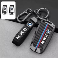 2025 Anglies Pluošto Automobilio Raktų Dangtelis Korpusas BMW F20 F30 G20 F31 F34 F10 G30 F11 X3 F25 X4 I3 M3 M4 1 3 5 Serijoms Raktų Pakabukas Priedas gray