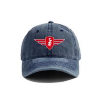 Zundapp Motociklo Beisbolo Kepuraitė Vasarinė Nusidėvėjusi Tėčio Kepurės Unisex Lauko Reguliuojamos Medvilninės Kepurės Lauko Apsauga Nuo Saulės Adjustable blue