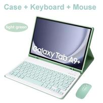 Dėklas, skirtas Samsung Galaxy Tab A9 Plus 11 colių, Nuimamas Bluetooth klaviatūros dėklas, skirtas Samsung Tab A9+ SM-X210/X216/X218 Samsung Galaxy Tab A9+ &Italian keyboard