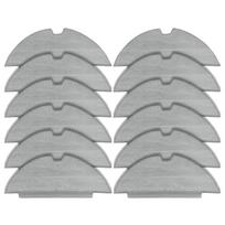 12Pcs Vacuum Mop Pads for Eufy RoboVac L35 Hybrid+, LR30 Hybrid+ Robot Vacuum Cleaner Replacement Spare Parts Mop Cloth CHINA gray