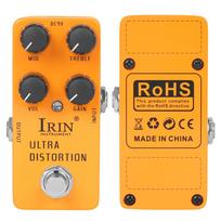IRIN RS-17 Ultra Distortion Guitar Effect Pedal High Gain Distortion Electric Guitar Effect Pedal True Bypass Guitar Accessories orange