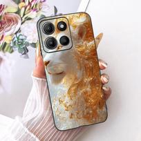 Skirta Motorola Moto G15 dėklas MotoG15 Power Stilingas Gėlių Dažytas Dangtelis Minkštas TPU Telefono Dėklas Skirta Moto G75 G 15 MotoG75 Fundas Krepšiai Moto G15 black
