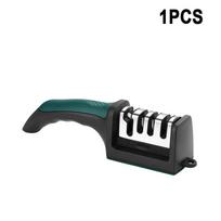 Knife Sharpener Home-use Polish Blades Best Kitchen Scissor Knife Quick Sharpening Tool Non-slip Base Whestone Accessories L gray