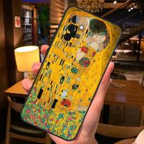 Žvaigždėta naktis Klimto Bučinys dėklas Samsung Galaxy A36 A56 A26 A16 A06 A53 A33 A13 A12 A32 A52 A55 A35 A15 A54 A34 A14 telefonams For Samsung A26