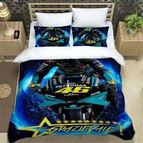 Paauglių Moto R-Rossi 46 Patalynės Komplektai Motociklas Vaikams Berniukams Antklodės Užvalkalas Su Pagalvės Užvalkalu Namų Tekstilė Patalynės Rinkinys 70x133cm