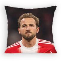 Anglija H-Harry K-Kane Futbolininkas Pagalvės užvalkalas Apsaugantis nuo dulkių erkučių Pagalvės užvalkalas Nematomas užtrauktukas Šilkinis trumpas pliušas Sofos pagalvės užvalkalas Linen 60*60(CM)-1Pcs