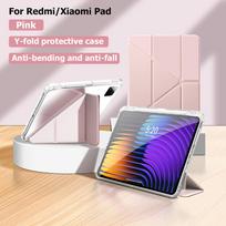Skirta Xiaomi Pad 8/8Pro 5/5 Pro 6/6 Pro 7/7S Pro Skirta Redmi Pad 2 2025 Pad Pro 12.1 Pad SE 11 8.7 Skirta Xiaomi Poco Pad 12.1 Planšetinio kompiuterio dėklas Xiao-mi Pad 6-6 Pro rožinė