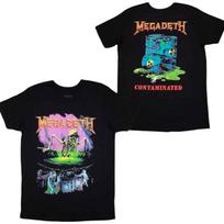 New Authentic Megadeth Doublesided Contaminated Heavy Metal Band Black TShirt Unisex T-Shirt 5XL įvairiaspalvis