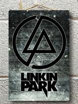 David Farrell Metal Poster Linkin Park Wall Art Sign 20x30cm black