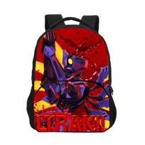 ULTRAKILL V1, V2 Mokyklinė kuprinė vaikams, Mokyklinės tašės, Lengva animacinė vaikiška kuprinė Mochila berniukams mergaitėms Geriausia dovana red