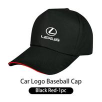 Car Logo Baseball Cap Spring Outdoor Sunscreen Hat Sports Cap For Lexus CT ES GS IS250 CT200h IS300h ES300h RX400h NX300h IS200 PA3 black