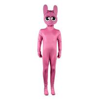 Sprunki Ritmų Dėžutės Kostiumas Kombinezonas Vaikams Helovino Scenos Cosplay Kombinezonas 140 rožinė