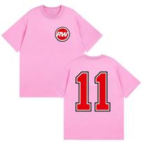 Vintažinis plautas Robbie Williams 2026 m. turas Britų dainininkas Pop Rock turas Merch Grafinis marškinėlis Vyrams Moterims Spausdintas T-shirt Vasaros Atsitiktiniai Mados Drabužiai XXXL pink