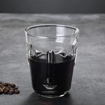 New Frosted Portrait Glass Coffee Cup Cold Brew American Coffee Cup Water Cup Glass Large Teacup 400ml white