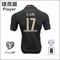 2026 Eusebio Memorial Portugalijos futbolo marškinėliai Fernandes 17 Leao Felix Žaidėjo versija Trumpomis rankovėmis Futbolo komplektas Medium