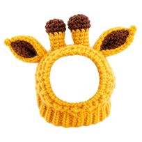 Dog Winter Hat Windproof Warm Pet Headwear for Outdoor Cold M oranžinė