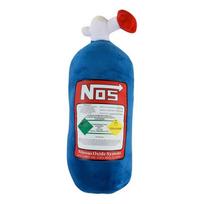 NOS Nitrous Butelio Pliušinis Pagalvių Rinkinys - Automobilio Kaklo Galvos Atramos Pagalvė Juosmens Pagalvėlė Lenktynių Stiliaus Automobilio Interjero Dekoras 1PCSsmall blue