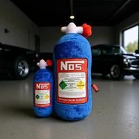 NOS Nitrous Butelio Pliušinis Pagalvių Rinkinys - Automobilio Kaklo Galvos Atramos Pagalvė Juosmens Pagalvėlė Lenktynių Stiliaus Automobilio Interjero Dekoras Full set