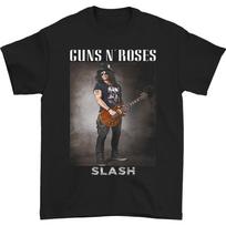 Guns N' Roses Slash T-shirt juoda trumpomis rankovėmis Visų dydžių S iki 5XL Unisex T-shirt S gray