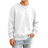 Men's Casual Long Sleeve Neck Sweatshirt Loose Fit Color XL balta