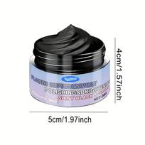 Car Interior Plastic Restorer & Tire Shine, Dashboard Door Panel Reviver, Anti-Aging Rubber Care, Removes Oxidation Whitening, Deep Nourishing Polish 50g