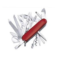 Multifunction Folding Knife With Sharp Blade For Outdoor Survival And Selfdefense Red gray
