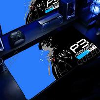 XXL Anime Persona 3 Reload Gaming Mouse Pad Gamer Accessories MouseMat Office Keyboard Soft Table Mat HD Printing Kawaii Deskpad 30cmx80cm(11.8x31.5inch)