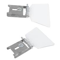2Pcs Bench Grinder Eyeshield 304 Small Stainless Steel Case Tool Shield Attachment Accessories S