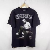 Eminem Juodi trumpomis rankovėmis medvilniniai unisex marškinėliai, pakartotinis spaudinys vyrams, moterims S-5XL S black