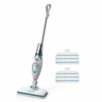 BLACK+DECKER FSM1615-QS - Daugiafunkcis garų šluota 300W - Įkrovimo laikas: 20 s - Laidas 6M - 350 ml - 2 priedai
