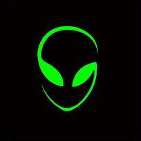 Vinyl Sticker of a Green Alien - Tough And Weatherproof Decal Suitable for Vehicles, Laptops, And More - Easy to Apply, Ideal for Outdoor Use 1pc green