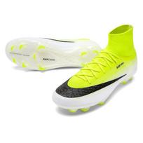 Cross-Border 17 High-Top Football Shoes with Long Spikes for Men, Women, and Children - Ideal for Artificial Turf Training 41