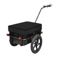 ALWAYSME Bike Cargo Trailer Black Color black