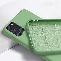 Skysto silikono dėklas, skirtas Samsung Galaxy A51 A71 A50 A53 A13 M31 M31S M51 M21 A12 A21S A32 A22 S21 S20 FE S22 Note 20 Ultra 10 S8 S9 S10 Plus dangtelis Samsung A22 5G žalia
