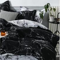 Nordic Style Namų tekstile margintas antklodės užvalkalas Trijų dalių patalynė 200*200cm gray