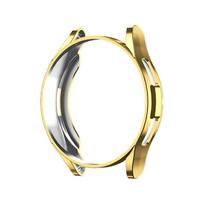 Apsauginis dėklas, skirtas Samsung Galaxy Watch 6 Classic 43mm 47mm TPU Ekranas universalus buferis Shell Fashion Galaxy Watch 6 smūgiams atsparus dangtelis 43mm beige