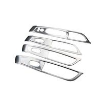 Decorative sticker for automobile door lifter panel for Renault Koleos Samsung QM6 2016-2023 Stainless silver