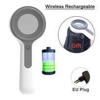 Woods lempa odos analizatoriaus aparatui Ultravioletinė lempa UV odos tyrimas Grožio testas Veido didinamoji analizė Vitiligo lempa Wireless Rechargeable