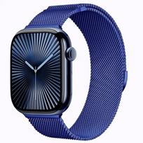 „Milanese Loop“ dirželis „Apple Watch Ultra“ 49 mm, 10, 9, 8, 7, 46 mm, 42 mm, 45 mm, 41 mm magnetinei apyrankei, „iWatch 6, 5, 4, SE“, 44 mm, 40 mm diržui Ultra 49mm gray