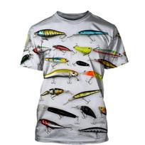 Vasaros 3D spausdinti marškinėliai Cool vyrų 3D žuvies marškinėliai Unisex Top 5XL gray