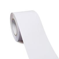 Vandeniui atsparus lipnus grindjuostės lipdukas, juosmens linijos grindjuostės sienos apdaila, kampinės linijos apsauginis dekoras, grindjuostė 500x10cm white