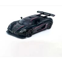 1/32 Koenigsegg ONE 1 Lydinio Sportinio Automobilio Modelis Diecasts Metaliniai Lenktyniniai Transporto Priemonių Modeliai Simuliacija Garsas ir Šviesa Vaikų Žaislas Dovana juoda