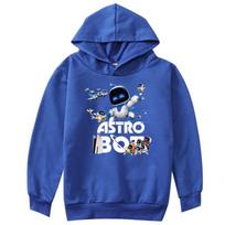 Žaidimas Astro Bot Hoodie Vaikiški Komiški drabužiai paaugliams Mergaičių megztinis ilgomis rankovėmis Paltai berniukams Minkšto audinio Viršutiniai drabužiai Vaikiški drabužiai 140 blue