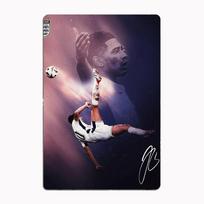 Jude Bellingham Futbolo Sporto Žaidėjo Plakatai Metalo Ženklas Plakatas Garažo Kambarys Kino Salė Svetainė Individualus Skardinis Vintažinis Namų Dekoras 20x30cm gray