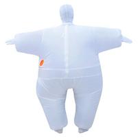 Pripučiamas viso kūno kostiumas Sumo drabužiai Vaikštantis lėlė Juokingas Baltas ūgiui 1,6m - 2,2m white